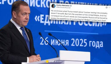 Donald Trump nakazuje testy atomowe. Dmitrija Miedwiediewa grozi światu