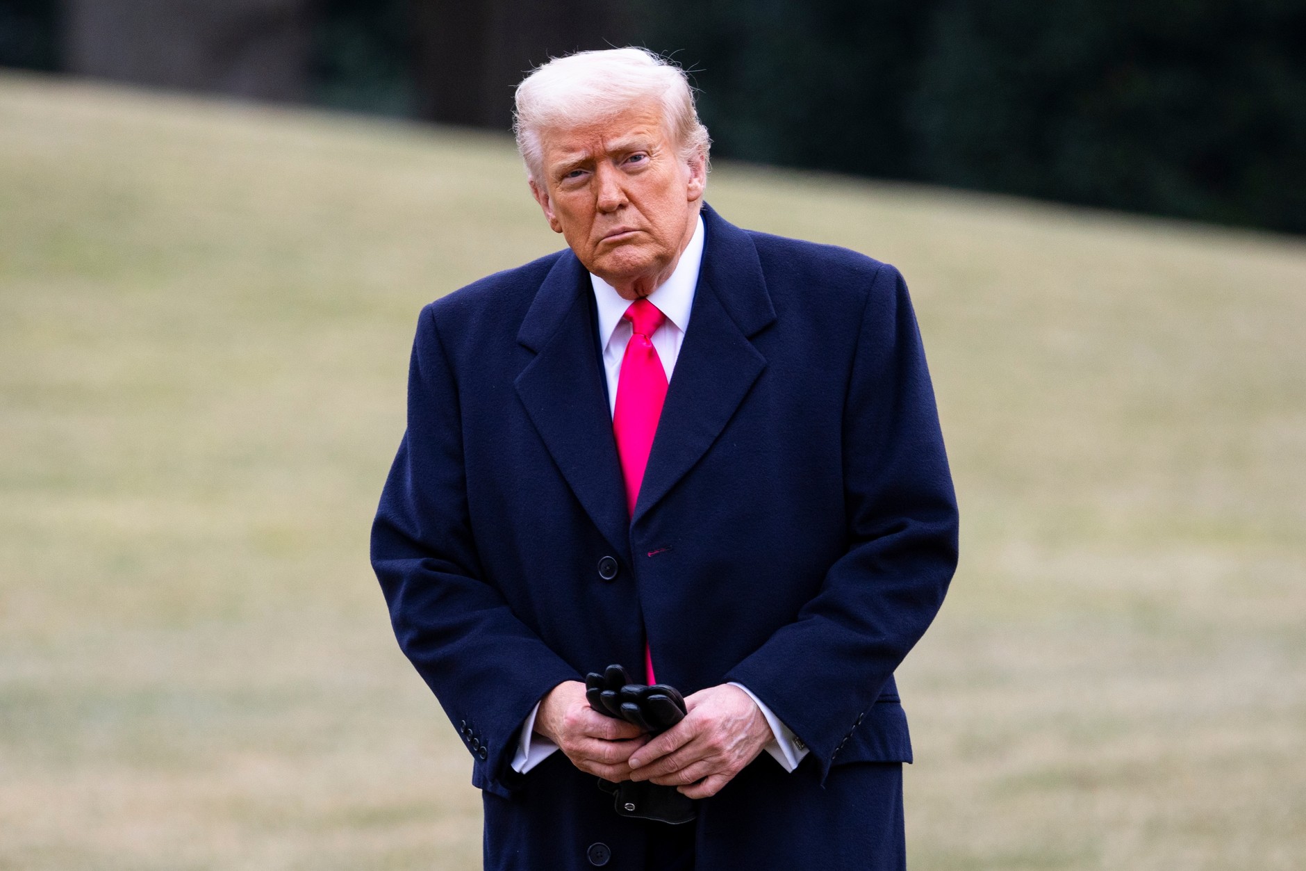 Donald Trump w Waszyngtonie, luty 2025 r.