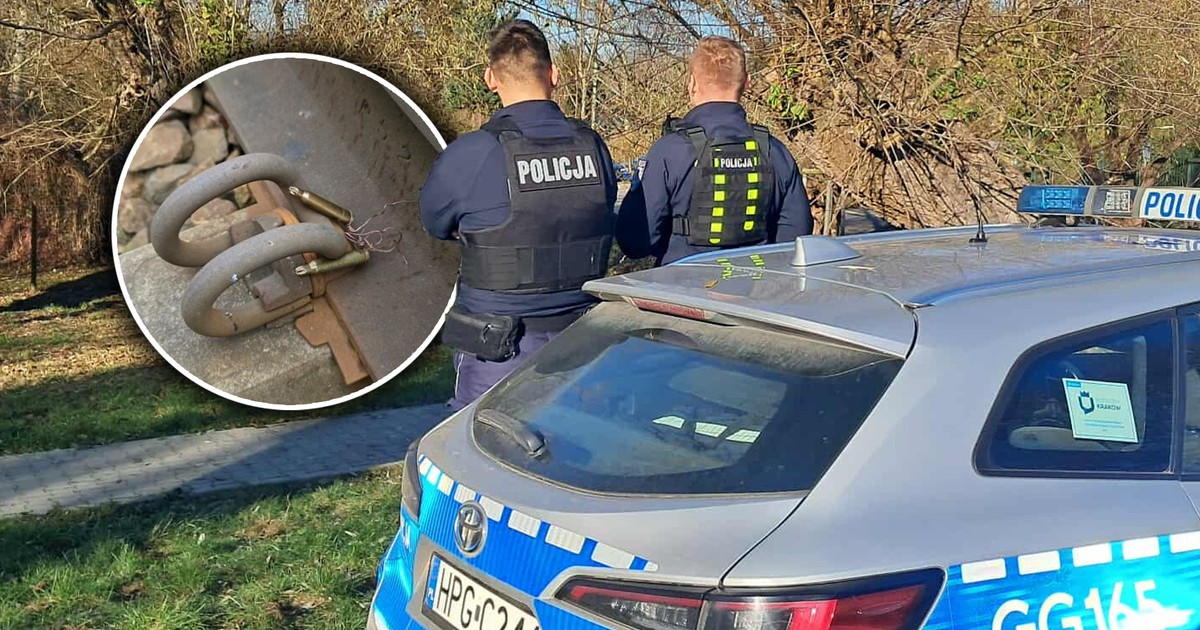 ślepe naboje na torach. Policja szuka sprawcy