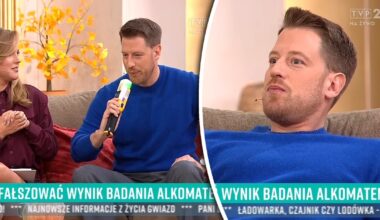 Stockinger zrobił test trzeźwości w "Pnś". Alkomat pokazał kosmiczną liczbę