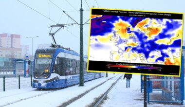 Brytyjski model mimo to znacząco zwiększył prognozy śniegu dla większości Europy