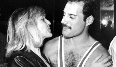 Freddie Mercury i Mary Austin (1984 r.)