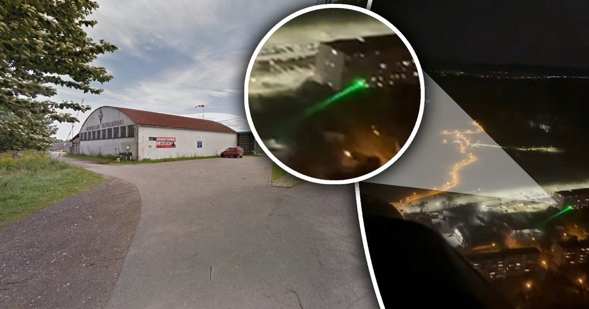 Nowy Targ. Szkolenie pilotów przerwane przez dziecko z laserem