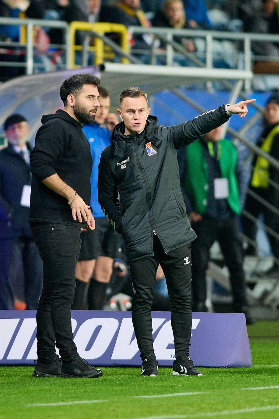 Goncalo Feio i Mateusz Stolarski