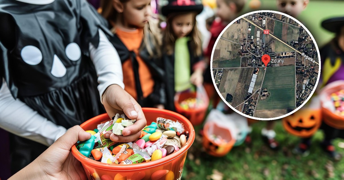 Wypadek w Zdunach. 7-letni chłopiec potrącony podczas Halloween