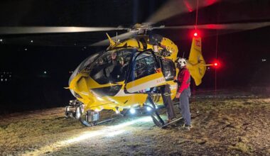 Śmigłowiec włoskich służb ratunkowych