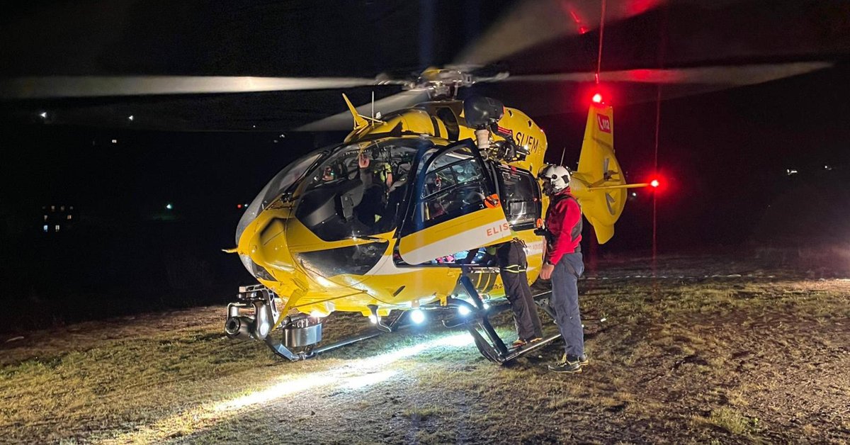 Śmigłowiec włoskich służb ratunkowych