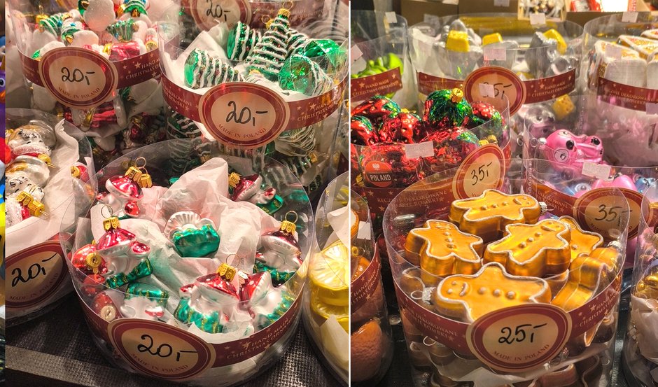 Ozdobne bombki choinkowe od 20 zł za sztukę