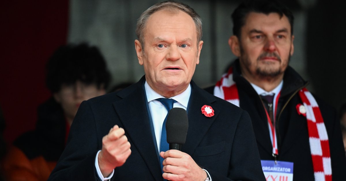 Donald Tusk zamieścił zdjęcie z Gdańska. "Nie wszędzie dotarło" - Onet