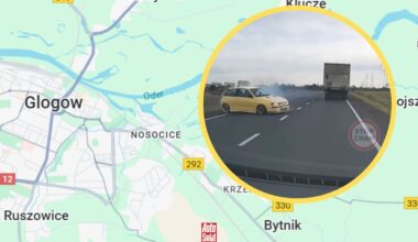Szalony pościg na Dolnym Śląsku. Kierowca chciał zemsty za zajechanie drogi