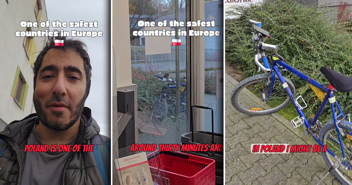 Libańczyk zrobił test w Polsce. Zostawił rower przed sklepem i gdy wrócił...