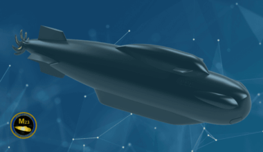 Wizualizacja miniaturowego okrętu podwodnego oferowanego przez włoskie przedsiębiorstwo M23 s.r.l.