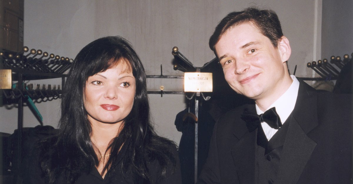 Przemysław Babiarz z żoną (2009)