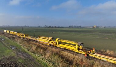 Rekordowa wymiana torów w 2025 r. Mimo że pracowały tylko dwie maszyny