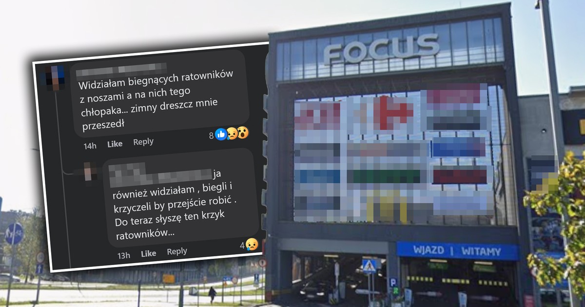 Wstrząsające relacje świadków dramatu w galerii w Bydgoszczy. "Do teraz słyszę krzyk"