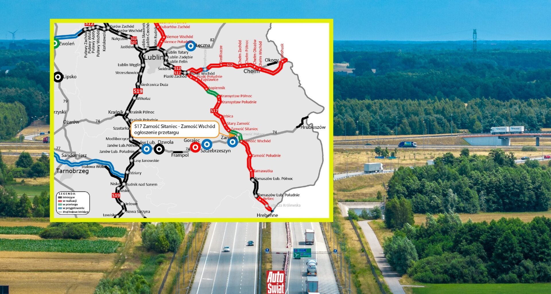 Kiedy droga S17 będzie gotowa? GDDKiA podaje szczegóły kolejnego odcinka