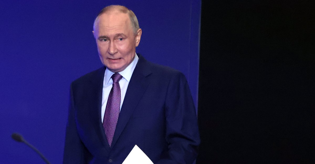 Władimir Putin w Moskwie, 23 października 2025 r.