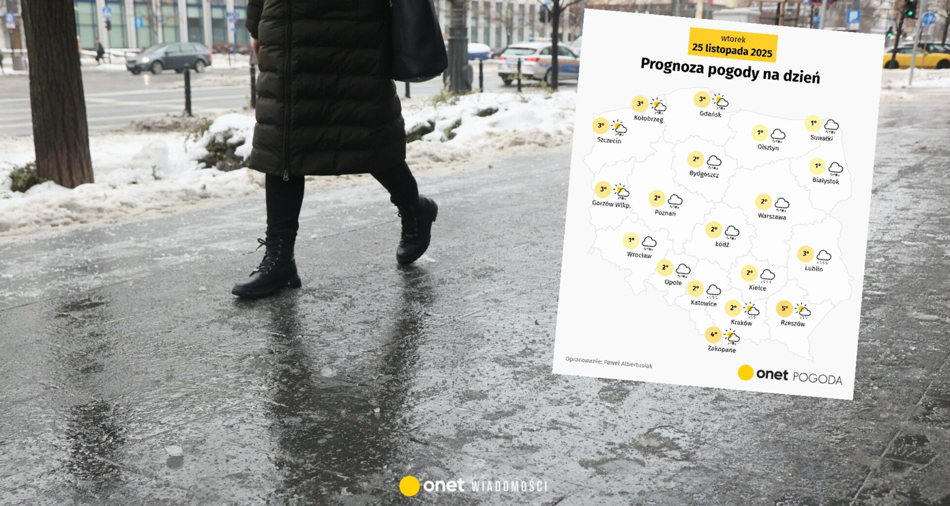 Nie tylko śnieg. We wtorkowej pogodzie pojawi się sporo groźnych zjawisk