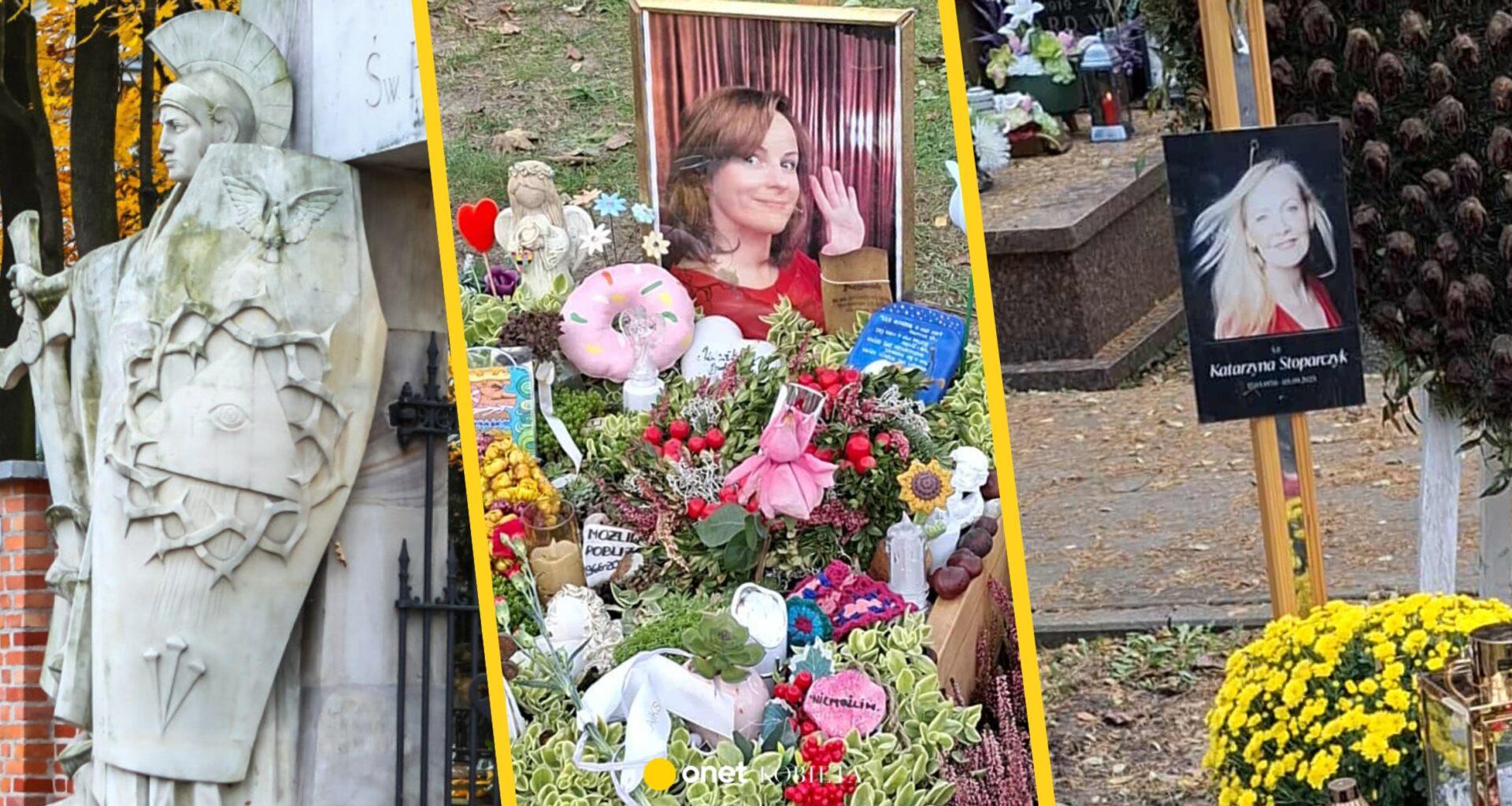 Wyjątkowe groby na Powązkach. Kogo odwiedzają warszawiacy w tym roku - Kobieta Onet