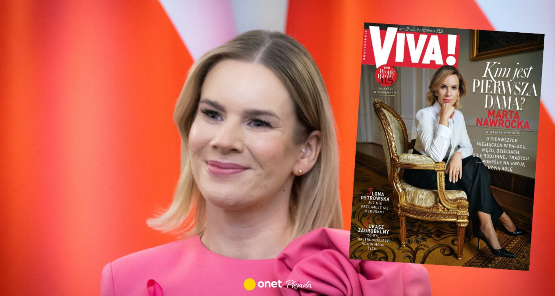 Ekspertka od wizerunku ocenia okładkę Marty Nawrockiej. Wspomniała o drobiazgu