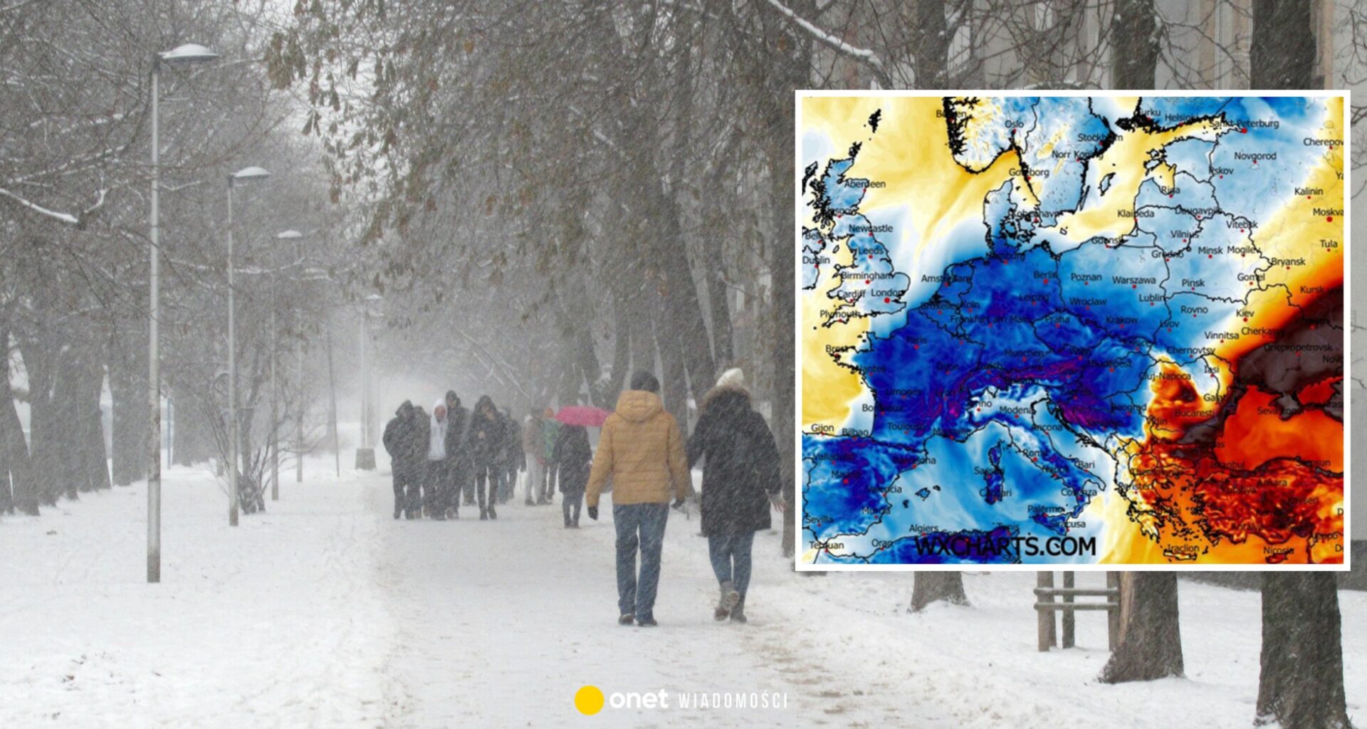 Śnieżyce i mróz uderzą w Polskę. W tych regionach zrobi się biało [POGODA]