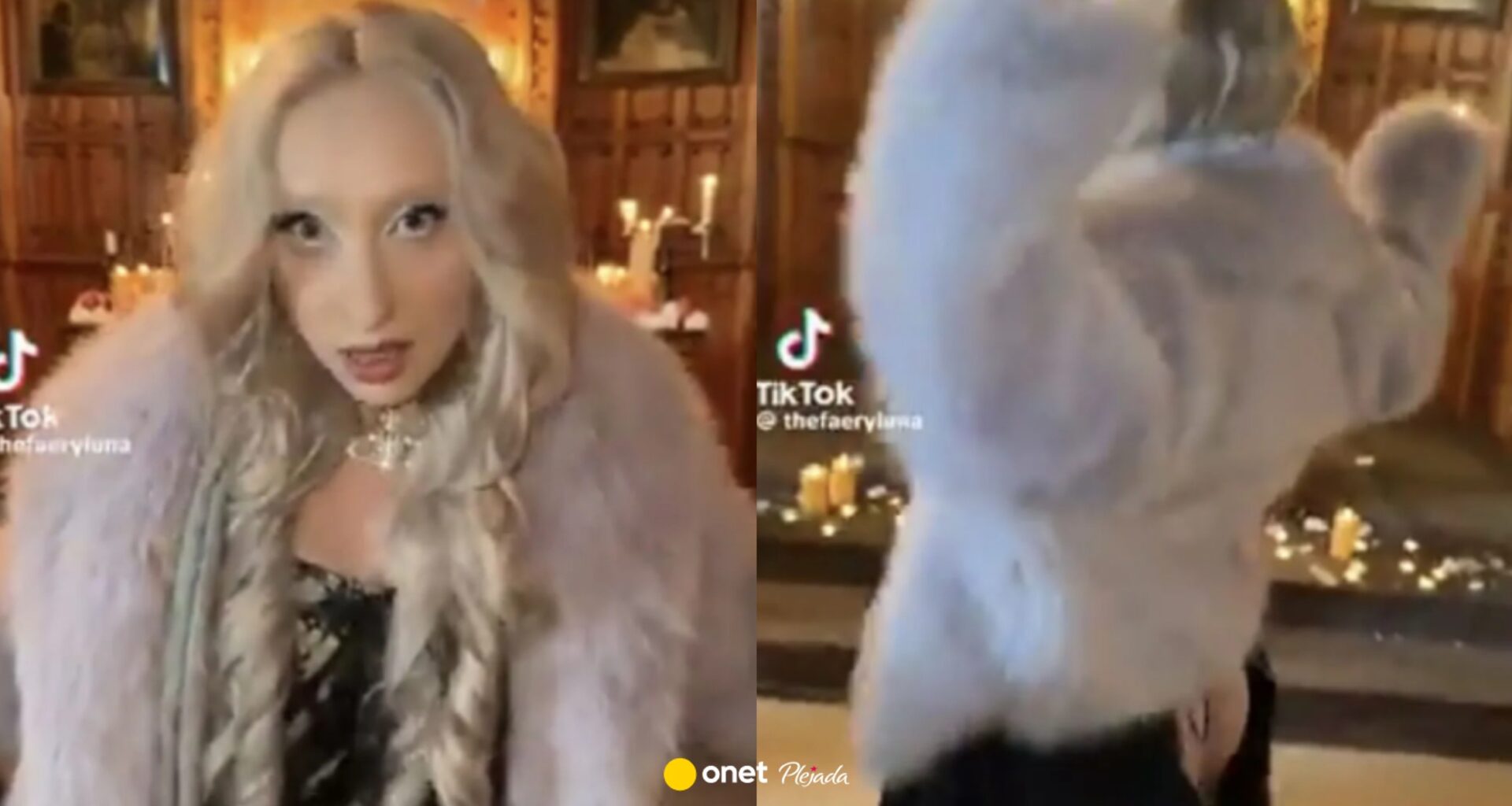 Luna świeci pośladkami przed obrazem Jezusa. Oburzeni internauci reagują