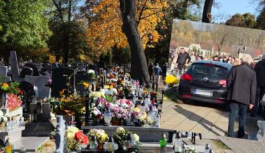 Kobieta wjechała autem na cmentarz pełen ludzi. Powód zaskakuje - Onet