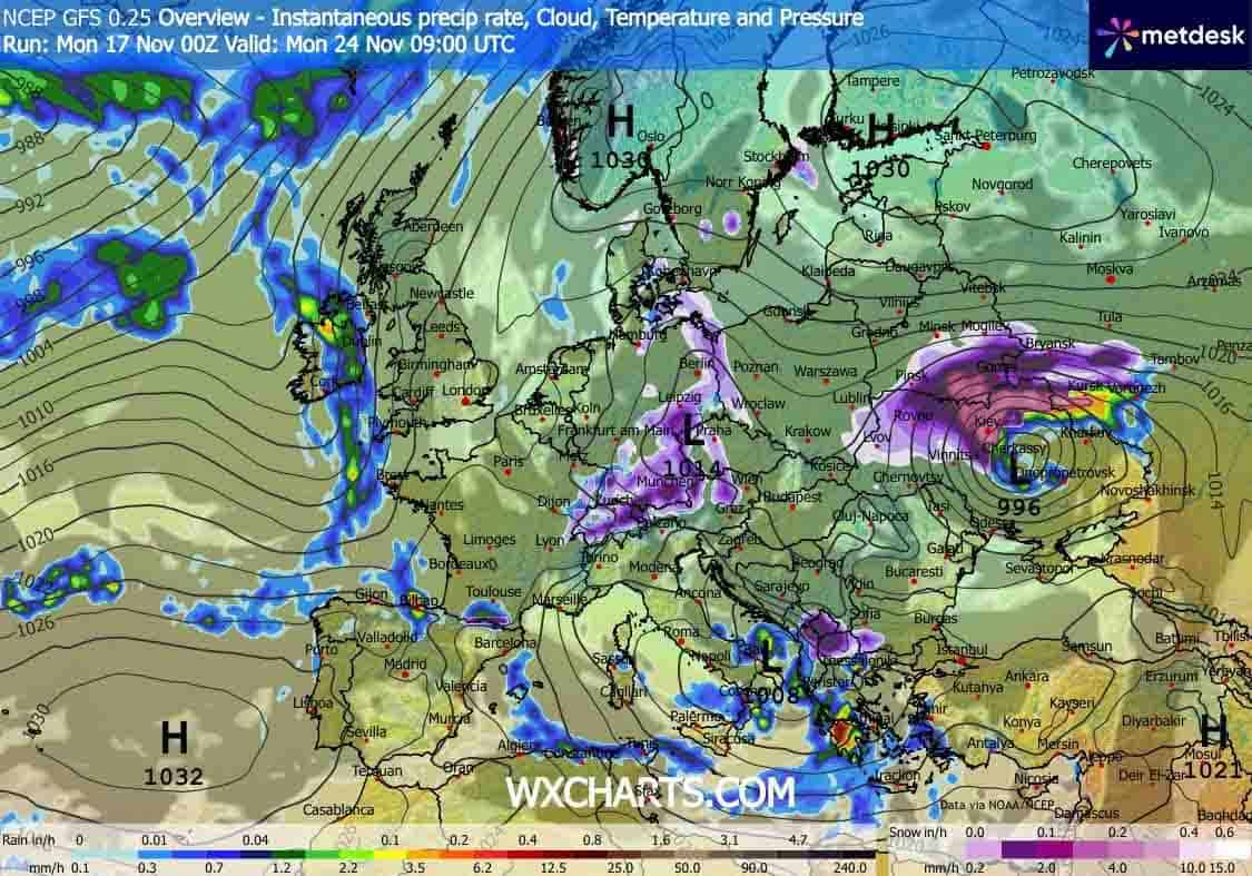 Potężna śnieżyca blisko Polski w przyszłym tygodniu
