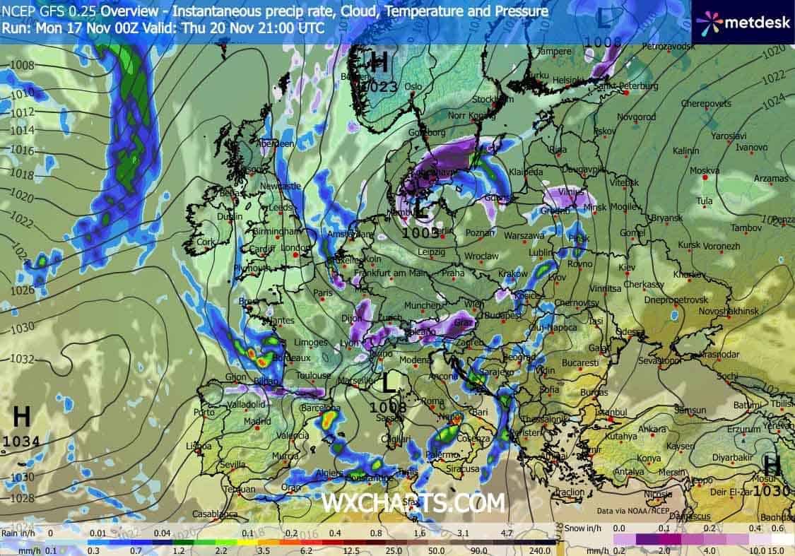 Kolejna śnieżyca pojawi się w regionie w czwartek