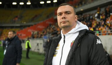 Trener Jagiellonii zabrał głos na temat transparentu. Co za słowa