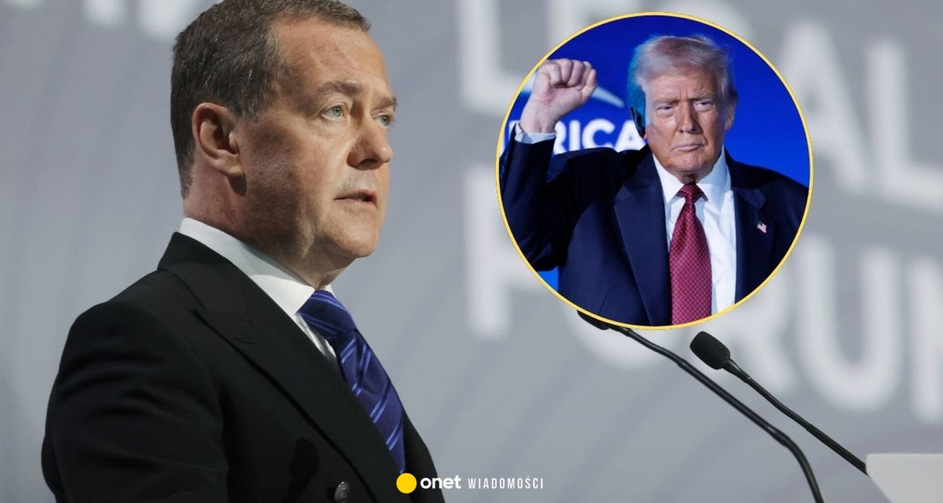 Miedwiediew straszy po zapowiedzi Trumpa. "Konsekwencje są nieuniknione"