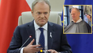 Donald Tusk odwiedził barbera Mateusza. Pochwalił się nową fryzurą [WIDEO]