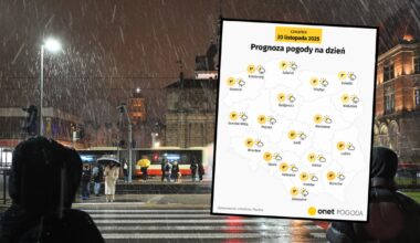Czwartek będzie chłodny, a do tego miejscami przelotnie popada