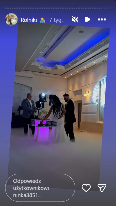 Ślub uczestniczki szóstej edycji programu "Rolnik szuka żony"