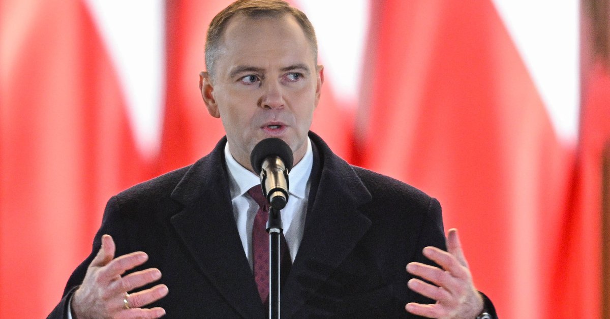 Karol Nawrocki uderza w Sejm. Do wpisu dołączył wymowną grafikę