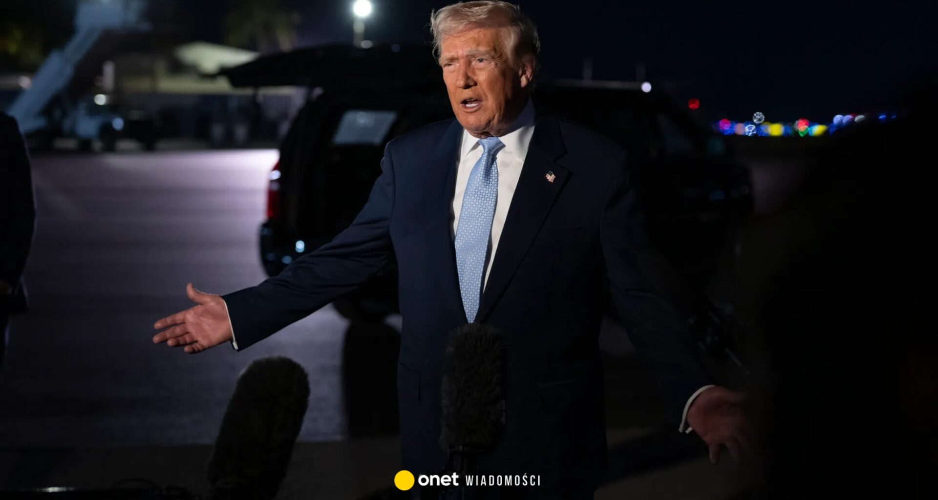 Strzelanina w USA. Mocne wystąpienie Donalda Trumpa. Podsumowanie nocy