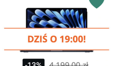 OKAZJA Allegro Black Weeks: MacBook Air 13" z M4 w bardzo niskiej cenie