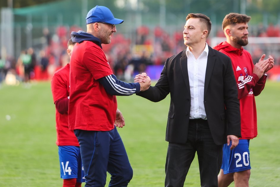 Marek Papszun i Michał Świerczewski