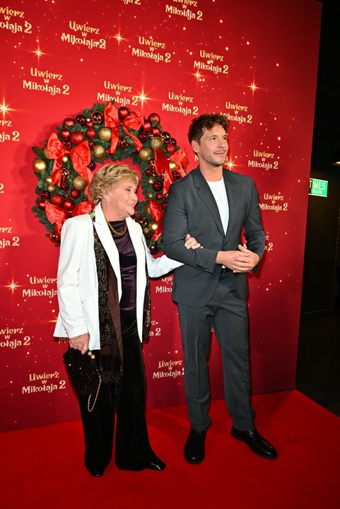 Teresa Lipowska i Mikołaj Roznerski 