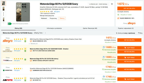 Motorola Edge 60 Pro