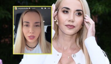 Screen z instagramowej relacji Marianny Schreiber