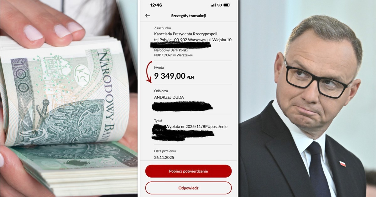 Andrzej Duda liczył, że dostanie większy przelew? Tajemnica "emerytury" byłego prezydenta