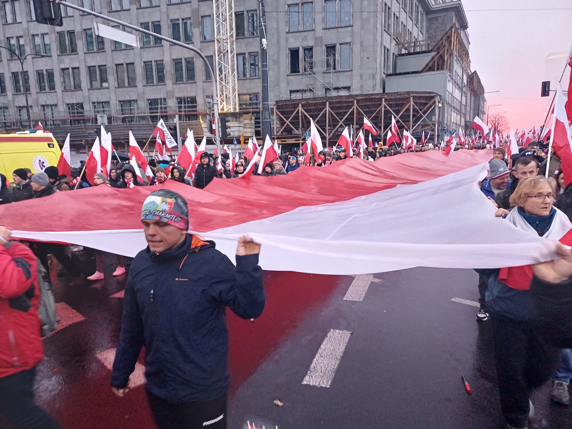 Marsz Niepodległości w Warszawie