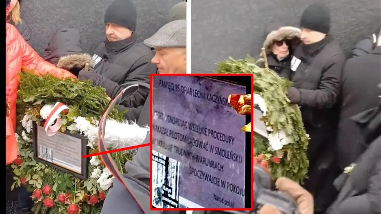 Zbigniew Komosa i jego nowy wieniec