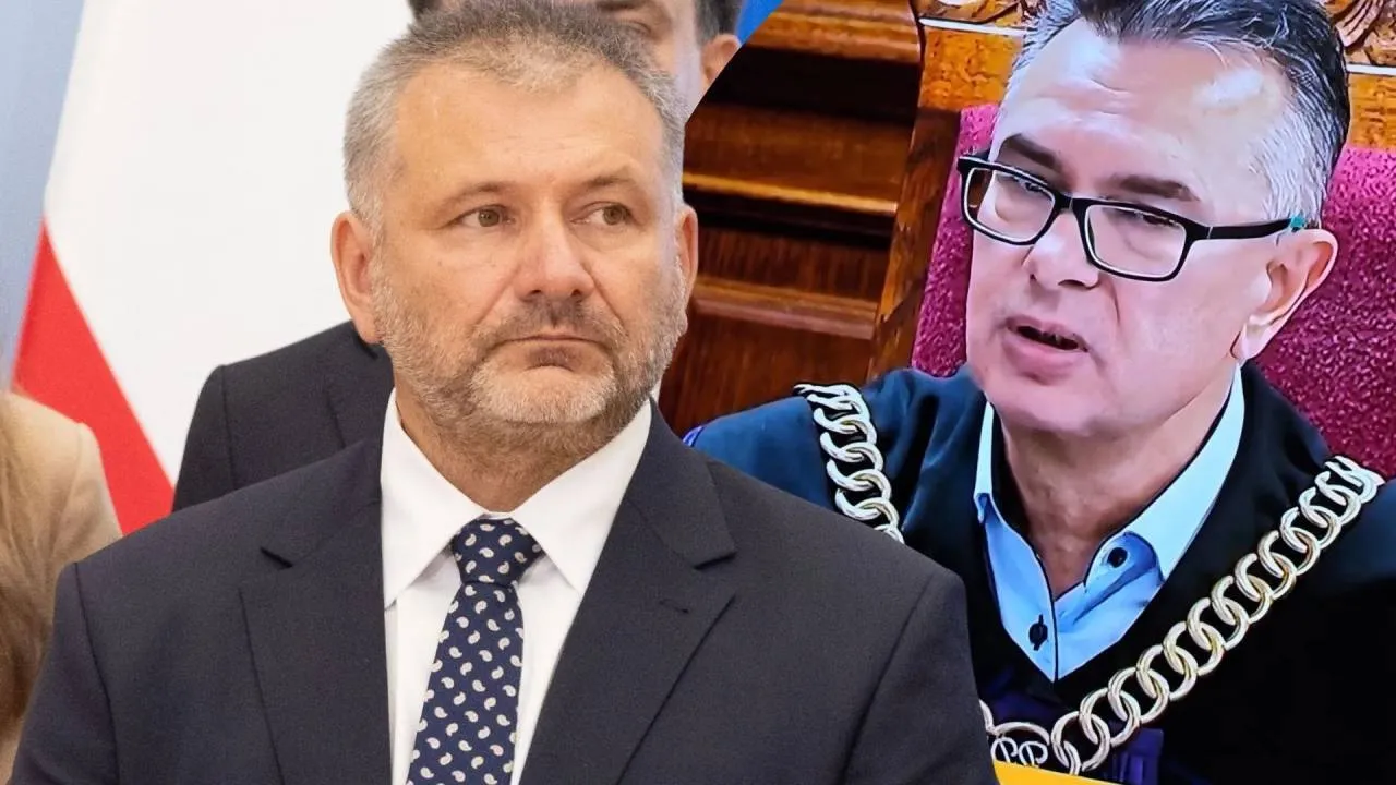 Waldemar Żurek i sędzia Henryk Komisarski