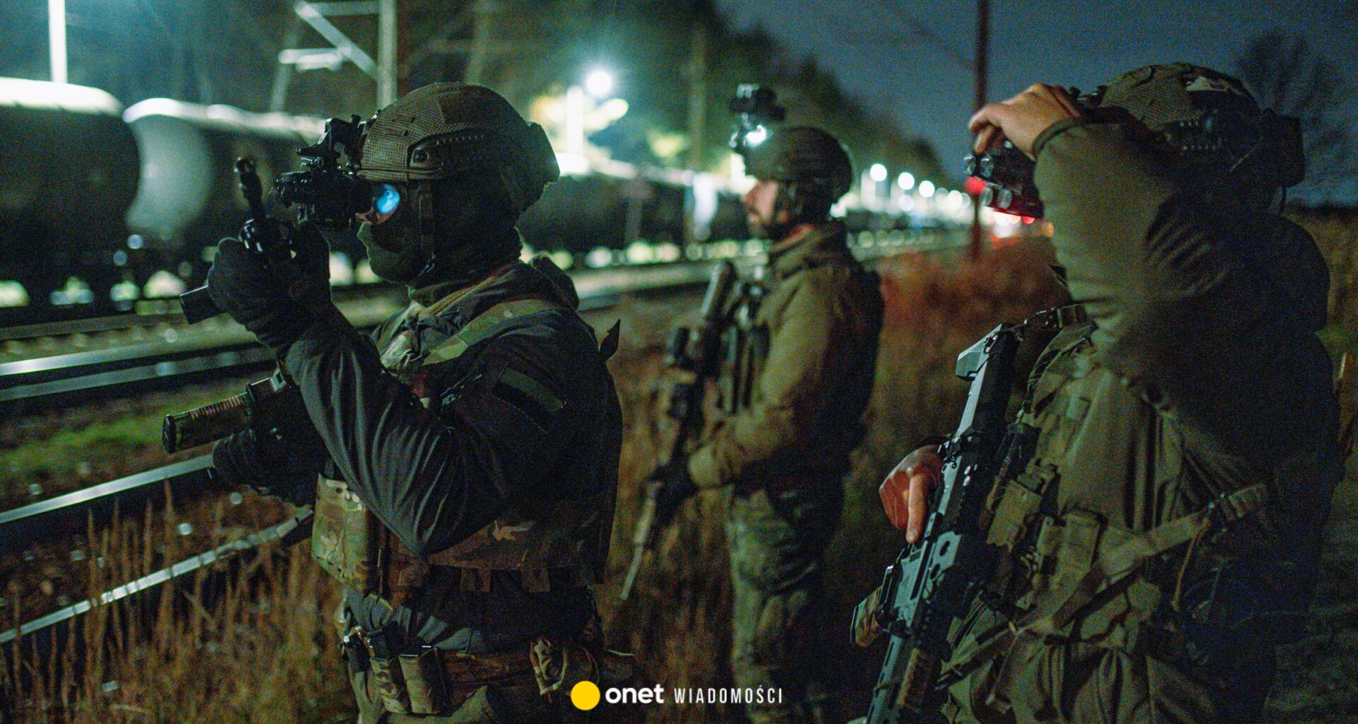 żołnierze nie są od pilnowania torów