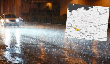 Dwa województwa zagrożone ulewami