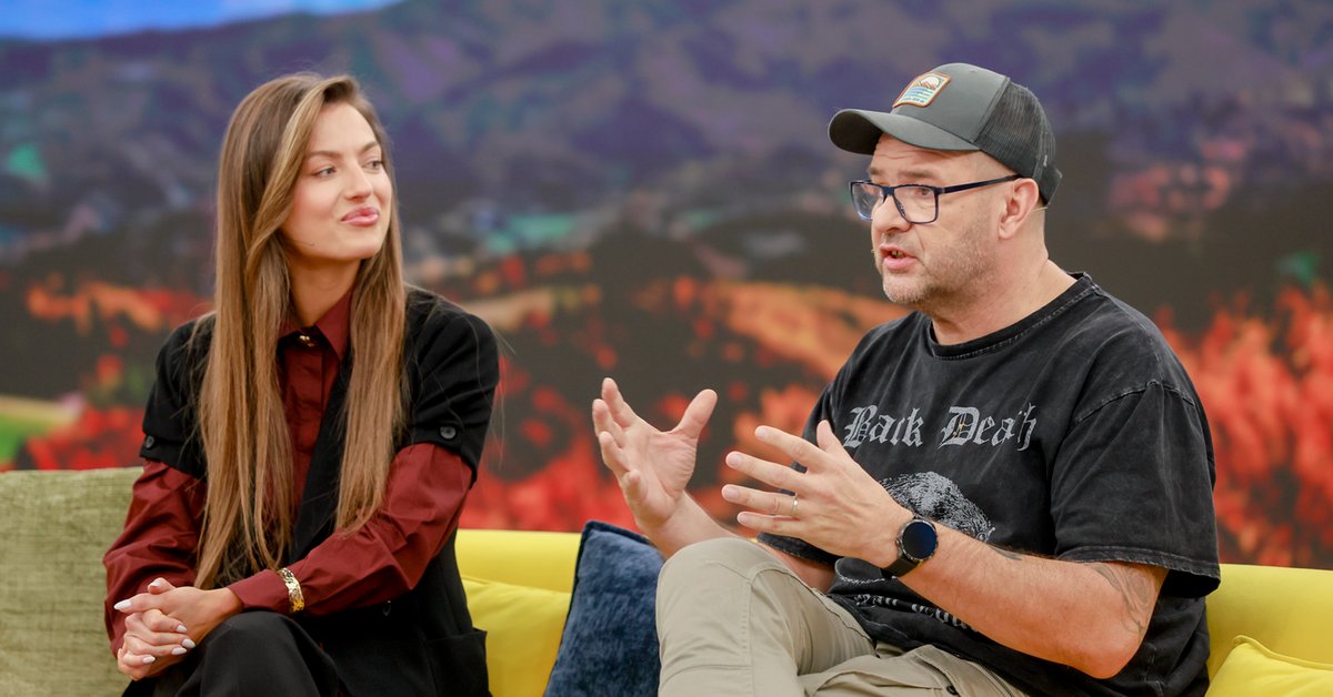 Tomasz Karolak i Izabela Skierska w "Halo tu Polsat"