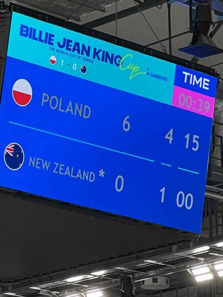 Wynik jednostronnego meczu Igi Świątek tuż przed zakończeniem