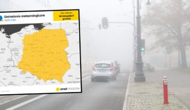 Gęste mgły będą spowijać Polskę także w kolejnych dniach